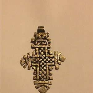 Ethiopian Coptic Cross Pendant